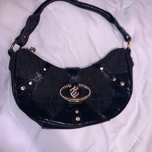Rocawear Gold and black Shoulder Bag